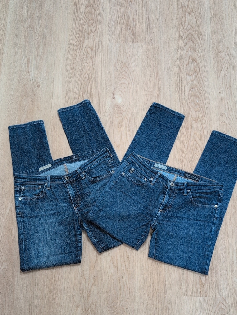 Bundle 2x pair AG Adriano Goldschneid "The Stilt" Jeans